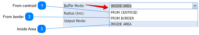 Buffer modes